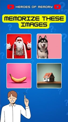 🧠 Memory Test: Can You Remember All 5? ⚡#memorytest