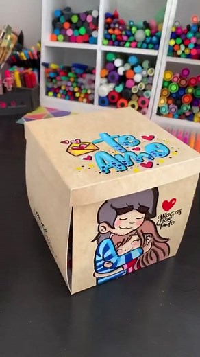 Cómo Hacer una Caja Explosiva de Regalo | Tutorial Paso a Paso
