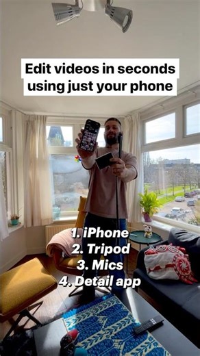 Edit your videos in seconds using your phone