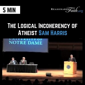 1.5K reactions · 412 shares | Dr. Craig exposes major flaws in reasoning by Dr. Sam Harris. Atheism cannot explain objective moral values! #Apologetics #Morality | Reasonable Faith | Facebook