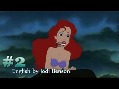 The Little Mermaid - Part of your World (Reprise) - My Favourite versions -