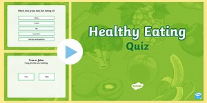 Healthy Eating Quiz PowerPoint Game