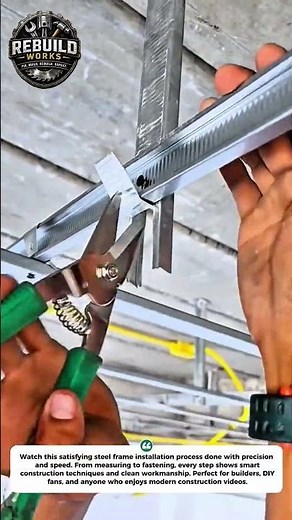 Fast Steel Frame Installation