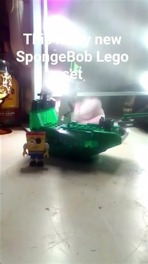 what do y'all think of the new SpongeBob Lego set i built