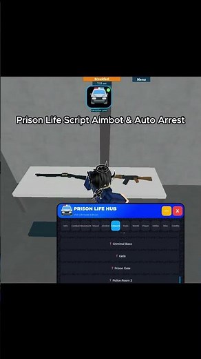 Script Aimbot Prison Life #roblox #fyp #prisonlife