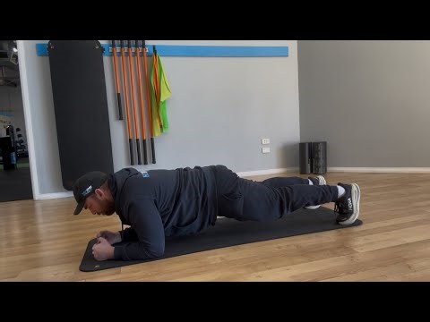 Elbow Plank | Core Strength & Stability Exercise Demo