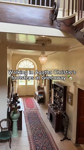 Walk around the Greenway house with us 🏡 Each room in the house is full of items collected by Christie and her family, and brought to Greenway from her childhood home or archaeological digs with her second husband Max. 📷 National Trust #Greenway #NationalTrust | Agatha Christie