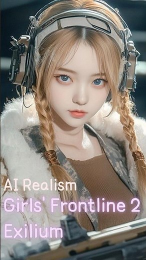 Girls' Frontline 2: Exilium Realistic AI Cosplay #aiart, #airealistic