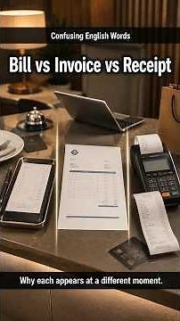 BILL vs INVOICE vs RECEIPT