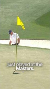 You just parred the 1st hole @ The Masters. What are you thinking? #PGA #themasters #rollbirds #golf