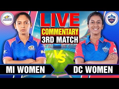🔴Live: Mumbai Indians vs Delhi Capitals | 3rd Match | Live Cricket Score & Com