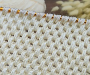 631K views · 14K reactions | The easiest Tunisian knitting baby blanket | Knitting & Crochet World | Facebook