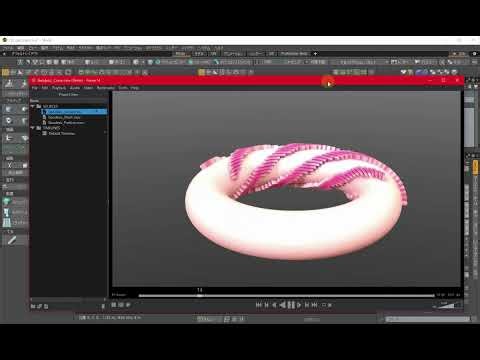 【modo機能紹介】Geodesic(測地線距離)モディファイヤを用いたウェイトの設定方法