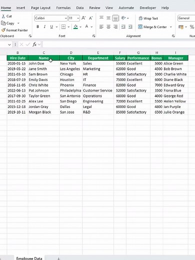 Top Mistakes to Avoid in Excel