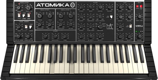 Cherry Audio Intros Atomika “Soviet Synthesizer On Steroids”