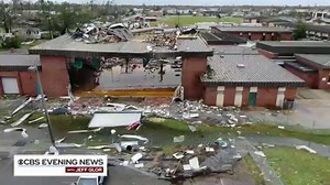 From above and inside the hurricane zone, a more complete picture of the damage left behind by Michael is "overwhelming." https://cbsn.ws/2OgO7HU | CBS Evening News