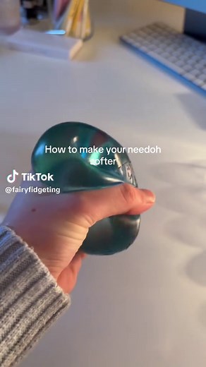 Making Your NeeDoh Softer