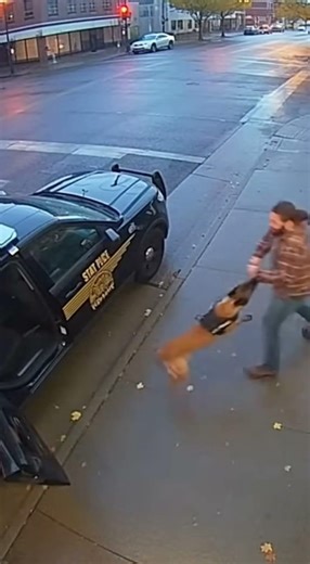 🌧️🐕 Epic K9 Blaze Dominates on Rainy Portland Evening! ✨