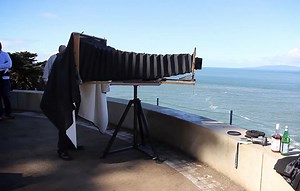 Massive Six-Foot-Long Homemade Large Format Camera