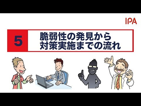 脆弱性の発見から対策実施までの流れ「脆弱性発見・報告のみちしるべ」動画シリーズ
