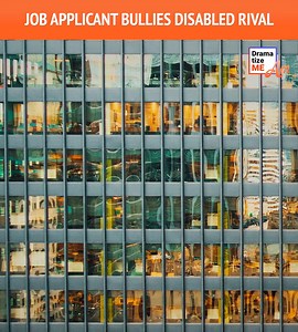 Job applicant bullies disabled rival | Mystic Chronicles
