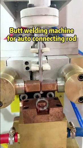 What's the principle of this? butt welding machine