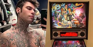 Avete notato il flipper dei Ghostbusters che Fedez ha nella sua nuova casa? Il costo da capogiro