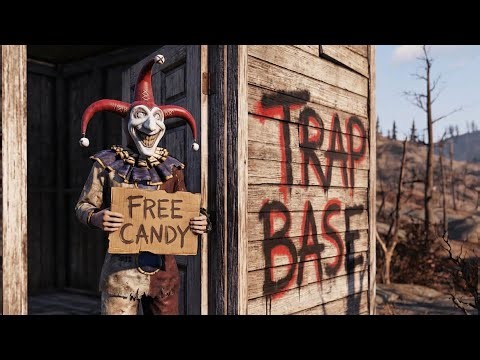 TOXIC Trap Base Trolling! (Fallout 76 PVP) part 1