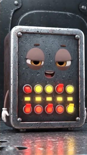 Cute Talking Switch Board ⚡ | Kids Learning #Shorts
