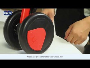 Chicco Echo Stroller - Trendy Stroller for newborn babies - How to assemble (English)
