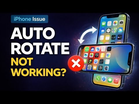 iPhone Auto-Rotate Issues: Solve Common Screen Orientation Glitches Now!