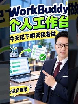 WorkBuddy个人工作台搭建教程先定义每天打开要完成的动作写清任务资料进度和下一步需求试用新增修改完成与打开文件检查记录保存位置重开页面跨浏览器跨设备读取条件导出备份后验证恢复再按实际使用优化布局