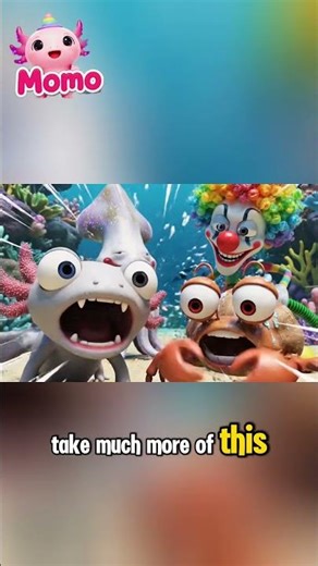 The Clown Squid Tried to Inflate a Fish…