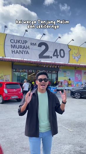 Ninso Tanjong Malim: Semua Barang RM2.40!