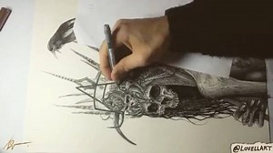 142K views · 1.6K shares | Incredibly awesome work by @lovellart. We love this piece! | Skull Reference | Facebook