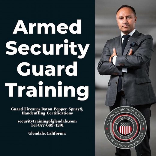 Armed Security Guard Training