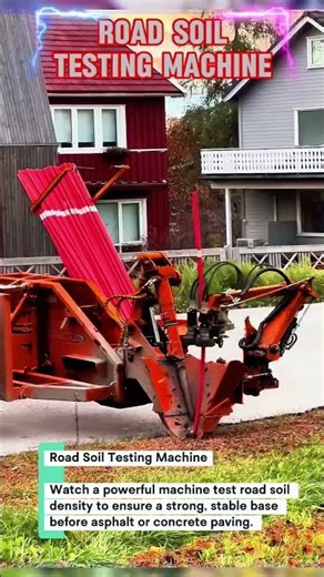 Road Soil Testing Machine #construction #building #machine