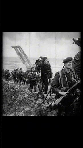 British Commandos Storm Inland on D-Day 🪖🔥 - No. 4 Commando push inland from Queen Red Beach