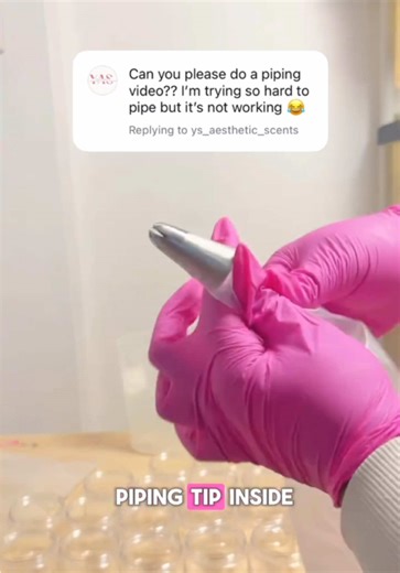 Want that smooth, whipped, bakery-style swirl on your body butters? Here’s how to get it just right: 💭Choose the Right Piping Tools - Use a large piping bag (disposable or reusable). - Pick a wide piping tip (like a star tip for swirls or a round tip for a sleek look). 💭 Whip Your Body Butter Properly - Make sure your body butter is whipped until light and fluffy but not over-whipped (over-whipping can cause air pockets). - If your butter is too stiff, let it sit at room temperature for a few 