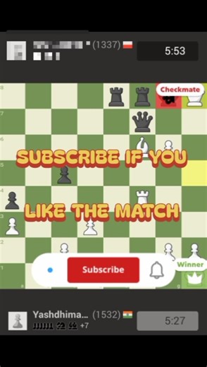 ♟️ Match of the Day | Rapid Chess Battle | Chess.com Gameplay#shortsfeed#viral#explore#learn#chess