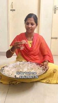 ஜவ்வரிசி வடகம் ரெடியா இருக்கு order text me #javvarisivadagam #vadagam #vadam