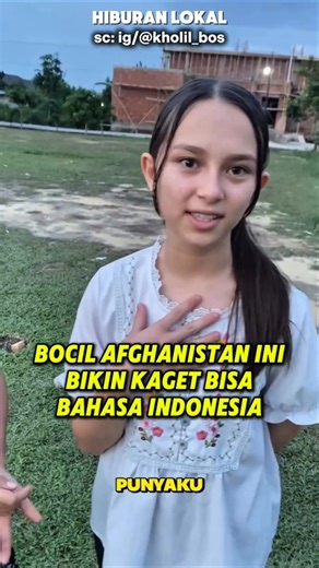 Bocil Afghanistan Ini Bikin Kaget, Bisa Bahasa Indonesia #reaksibule #bule #shorts
