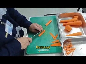 Culinary Class 101 BASIC CUTTING TECHNIQUE