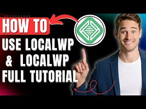 How to use Localwp, Localwp Full Tutorial 2025, Install WordPress Site like localhost & Plugin