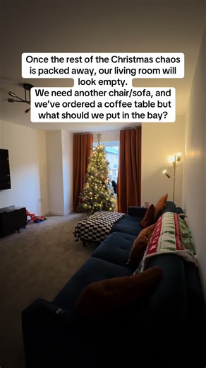 We’ve got some ideas on decorating too, but we’ve only been in a month. The vibe for this room is cosy with a hint of mid century. #newbuild #bellway #scrivener #newhome #livingroom