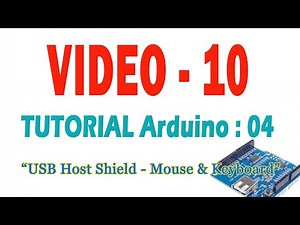 Mencoba USB Host Shield dengan Arduino Uno untuk Membaca USB Mouse dan Keyboard