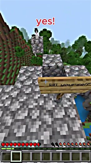 Minecraft kill dog or cat moment #shorts #shortsfeed