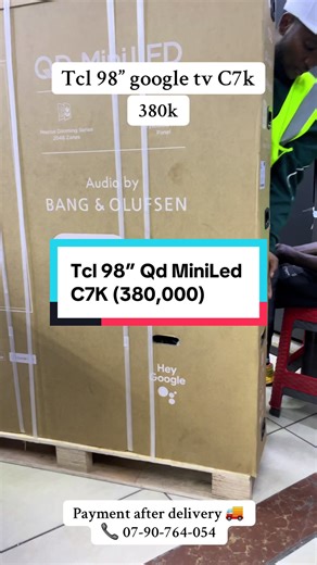 TCL 98 Inch QD MiniLed Google TV C7K: Unboxing & Review