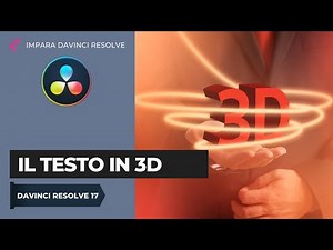 Il Testo in 3D | Fusion | Davinci Resolve ITA