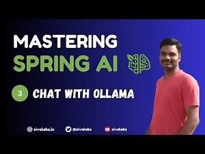Spring AI Tutorial : 03 - Chat with Ollama
